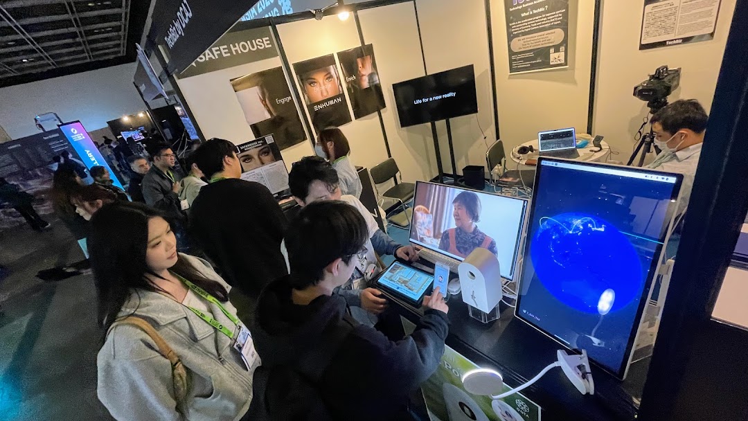 SIGGRAPH Asia 2025 Hong Kong OQTAブース